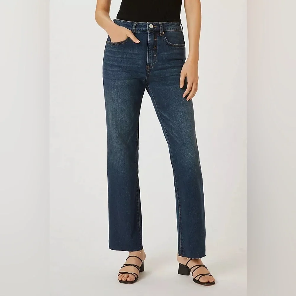 RARE Pilcro NWT Classic Ultra High-Rise Straight Jeans—26 - Picture 2 of 15